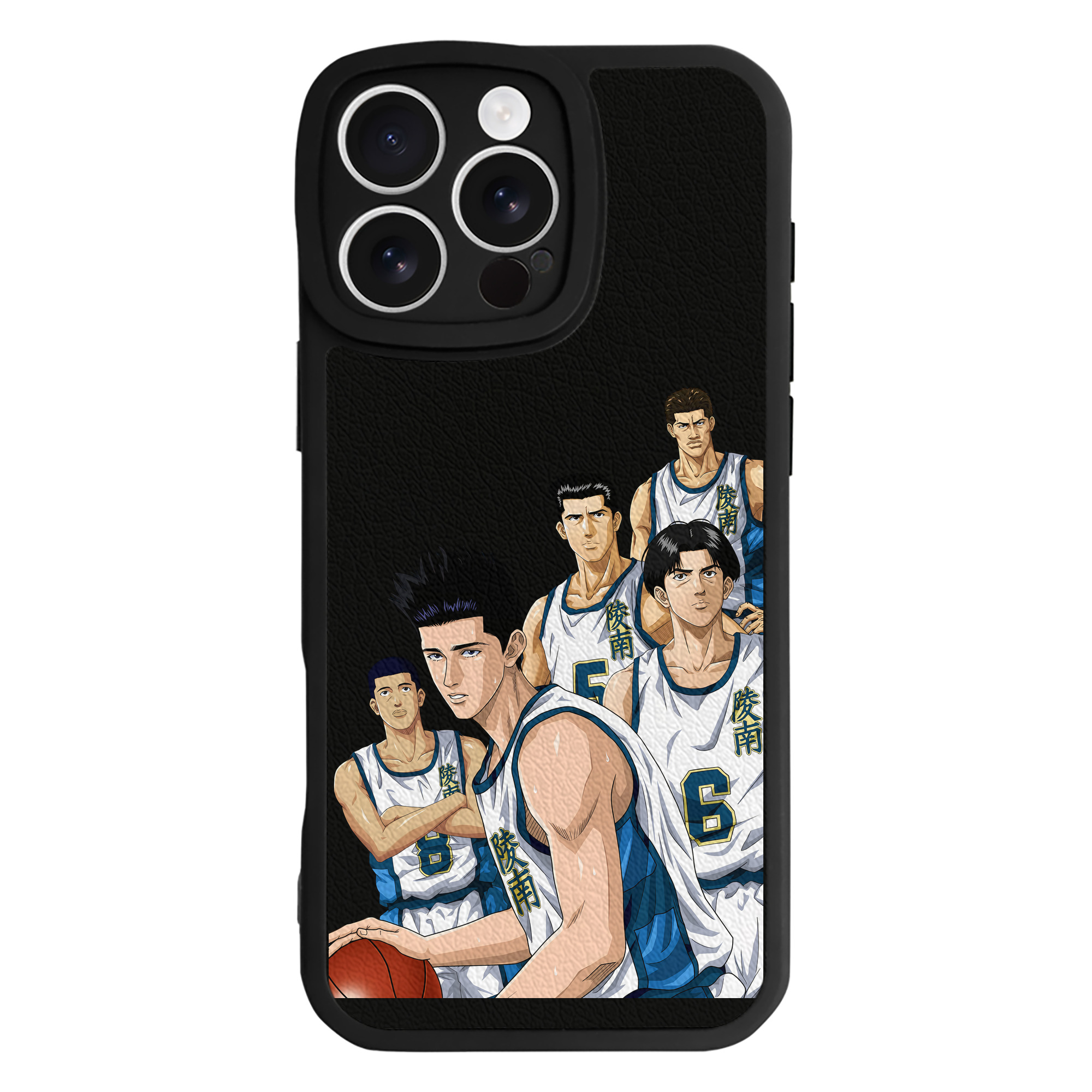 （画像用） SLAM DUNK／スラムダンク 【iPhone 16シリーズ対応】シリコンスマホケース（レザー調） 材質：シリコン